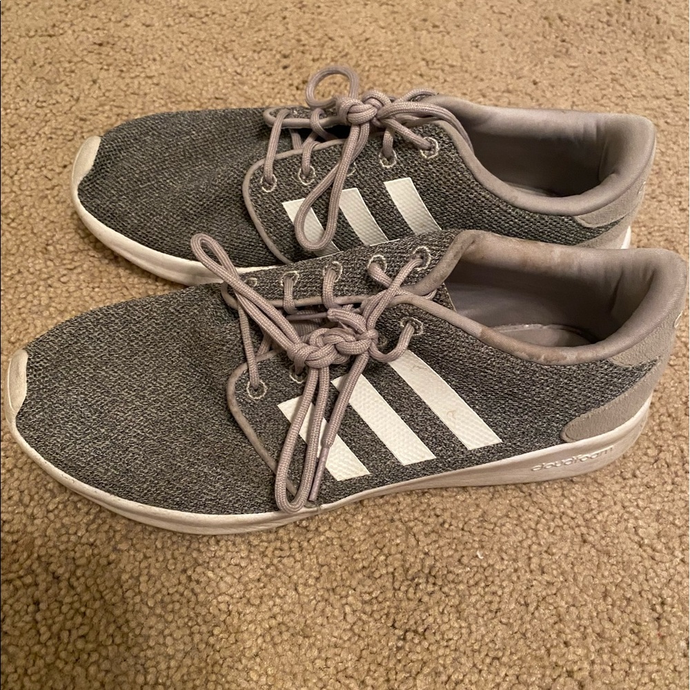 Grey Adidas shoes